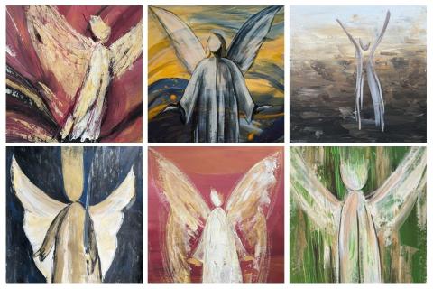 6 Engel von Katrin Roscher